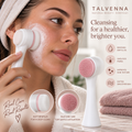 Silicone Facial Cleansing Brush – Gentle Exfoliating Massager